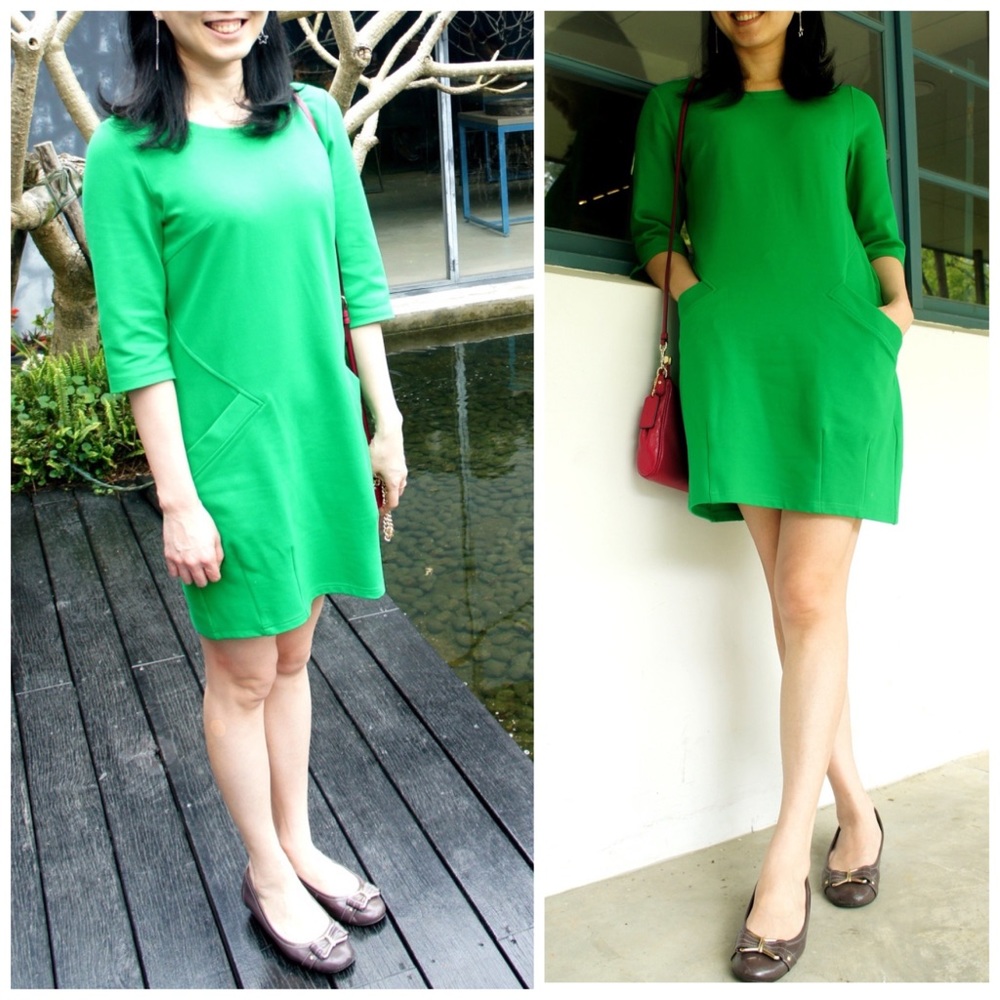 Green dress